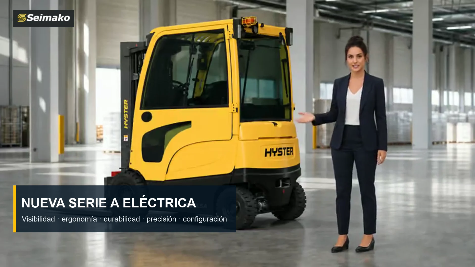 Nueva Serie A eléctrica Hyster J2.2–3.5A presentada por Seimako